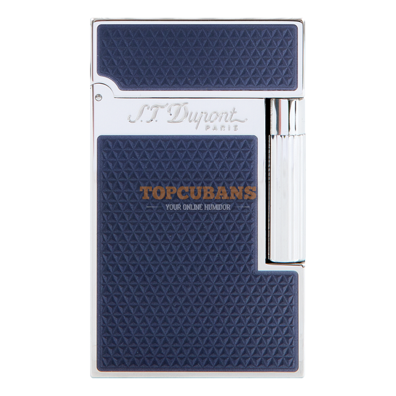 ST DUPONT Line 2 - Guilloche Blue Lacquer Box - 온라인으로 Lighters 액세서리 구매 ...