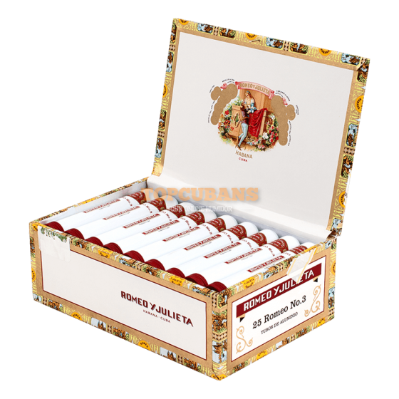 ロメオ イ フリエタ ロメオ No 3 チュ ボス Box Of 25 Buy Romeo Y Julieta キューバ産 Online Top Cuban Cigars Certified Made In Cuba