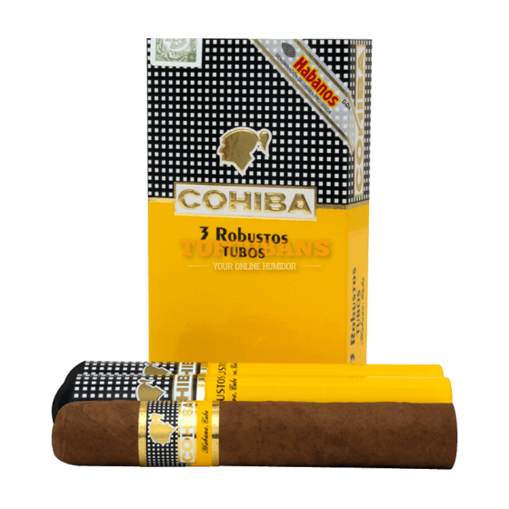 コイーバ ロブストス チューボス Box of 3 - Buy Cohiba キューバ産 Online - 最高のキューバ葉巻 | キューバ製認証済み