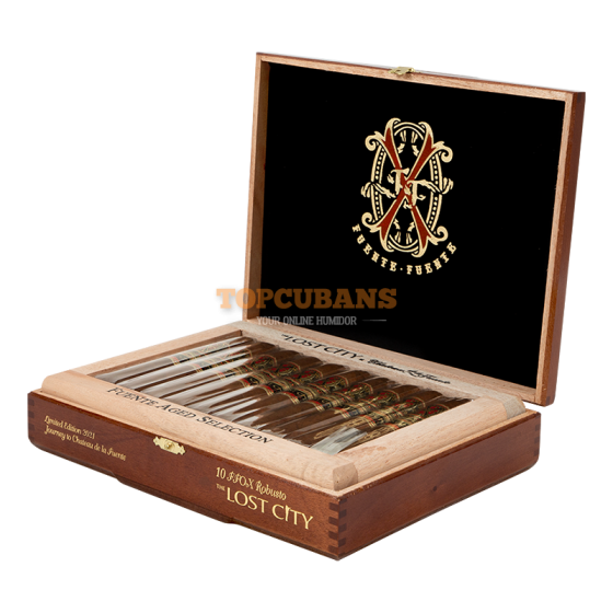 ARTURO FUENTE Opus X Lost City - Robusto Box of 10 - Buy ARTURO FUENTE ...