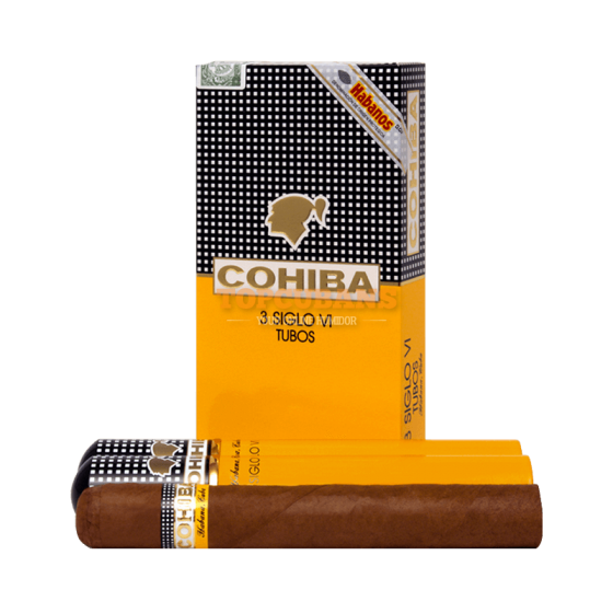 COHIBA Siglo VI TUBOS Box Of 3 - Buy Cohiba Cigar Brands Online - Top ...