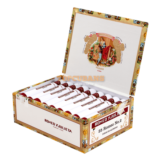 ロメオ イ フリエタ ロメオ No 2 チュ ボス Box Of 25 Buy Romeo Y Julieta キューバ産 Online Top Cuban Cigars Certified Made In Cuba