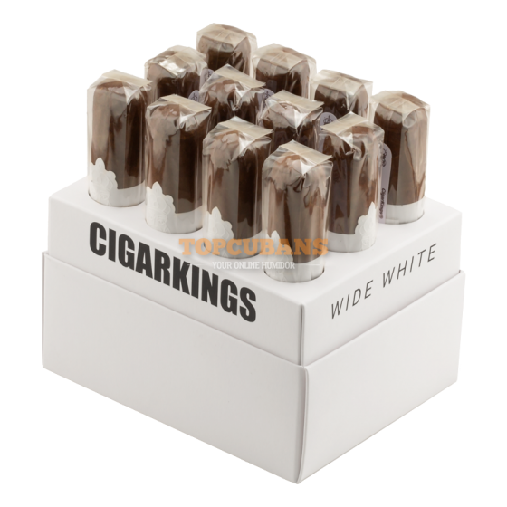 CIGAR KINGS Wide White Box of 12 - Buy Cuban Cigar brands Online - Top ...